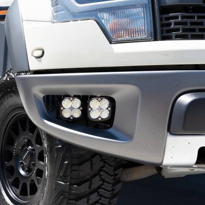Baja Designs - Baja Designs 44-7847 Squadron Sport Sportsmen Dual Fog Pocket 10-14 Ford Raptor