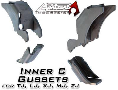 Artec Industries - Artec TJ3010 DANA 30 Inner C Gussets