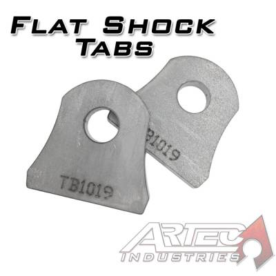 Artec Industries - Artec TB1019 Flat Shock Tab Pair Short