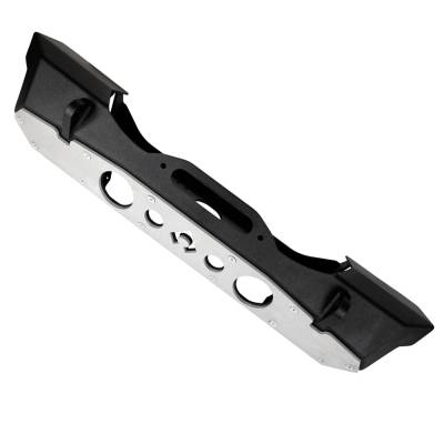 Artec Industries - Artec JJ8015 Powdercoat Front Bumper w/Aluminum Skid for 07+ Jeep Wrangler/JT