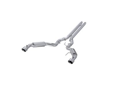 MBRP Exhaust - MBRP Exhaust S7278409 T409 3" Cat-Back Dual Rear Exit w/Muffler 15-17 Mustang GT