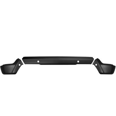 Ecoological - Ecoological FK0402 Front Bumper Cover Matte Black for 22-26 Chevrolet Silverado
