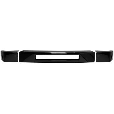 Ecoological - Ecoological DE0101 Front Bumper Cover Gloss Black for 08-25 Ford E350