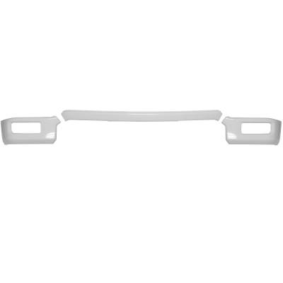 Ecoological - Ecoological HF0110 Front Bumper Overlay Gloss White for 24-26 Ford F150