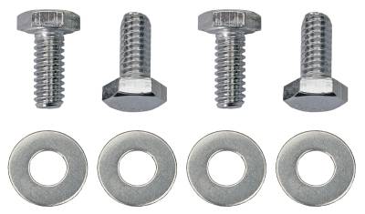 Trans-Dapt Performance - Trans-Dapt 9781 Chrome 1/4" -20 x 3/4" Hex Head Valve Cover Bolts/Washers 4Pc