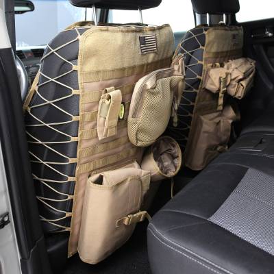 Smittybilt - Smittybilt 5661324 Gear Tan Universal Fit Front Truck Seat Cover Pair
