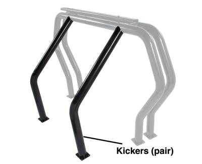 Go Rhino - Go Rhino 9370B Rhino Bed Bars Kickers