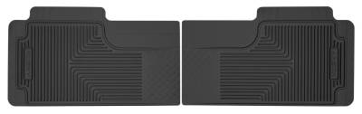 Husky Liners - Husky Liner Heavy Duty 2nd Row Floor Mats Black 52011