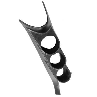 AutoMeter - AutoMeter 12128 Triple A-Pillar Gauge Mount 2-1/16" for 05-09 Mustang Coupe S197