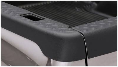 Bushwacker - Bushwacker DiamondBack Side Bed Rail Caps w/Holes Pair Silverado 8' 49501