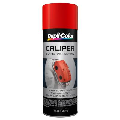 Duplicolor Paint - Dupli-Color Paint BCP100 Brake Caliper Spray Paint Red 12oz Aerosol Can