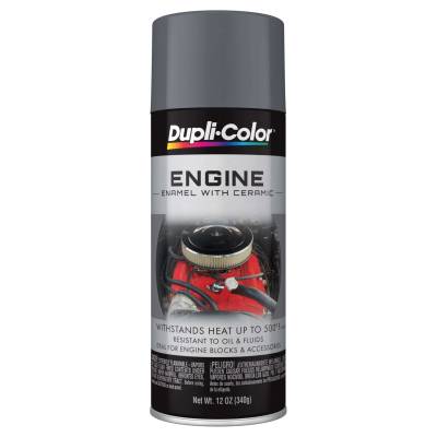 Duplicolor Paint - Dupli-Color Paint DE1611 Engine Paint w/Ceramic Ford Gray 12oz
