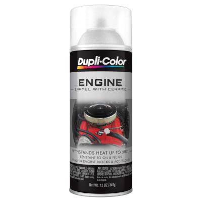 Duplicolor Paint - Dupli-Color Paint DE1636 Engine Paint w/Ceramic Clear 12oz Aerosol Can