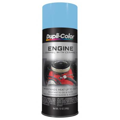 Duplicolor Paint - Dupli-Color Paint DE1616 Engine Paint w/Ceramic Pontiac Blue Metallic