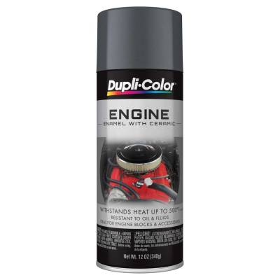 Duplicolor Paint - Dupli-Color Paint DE1651 Engine Paint w/Ceramic 12oz Cast Coat Iron