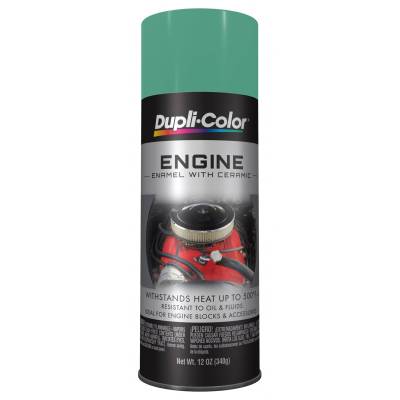 Duplicolor Paint - Dupli-Color Paint DE1618 Engine Paint w/Ceramic Diesel Alpine Green