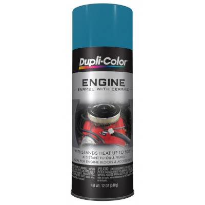 Duplicolor Paint - Dupli-Color Paint DE1619 Engine Paint w/Ceramic for Chrysler Green 12oz Can
