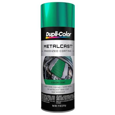 Duplicolor Paint - Dupli-Color Paint MC203 Metalcast Spray Paint Green Anodized Coating 11oz