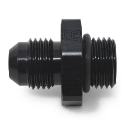 Russell - Russell 670690 16AN To 12AN Radius Port O-Ring Boss Adapter w/Black Finish