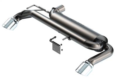 Borla - Borla 11973 Axle-Back Exhaust Truck Single Split Rear Exit 21-26 Ford Bronco 2.3
