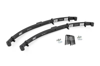 Rough Country Suspension Systems - Rough Country 8075Kit Rear Leaf Spring Kit for 3.5" Lift for 05-23 Toyota Tacoma