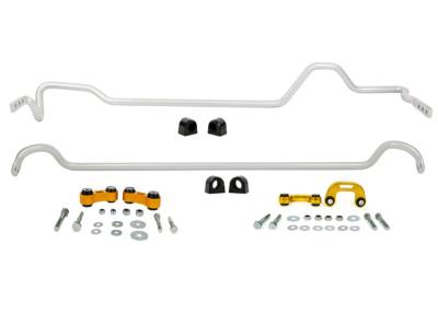 Whiteline - Whiteline BSK004 Front/Rear Sway Bar Vehicle Kit for 93-01 Subaru Impreza