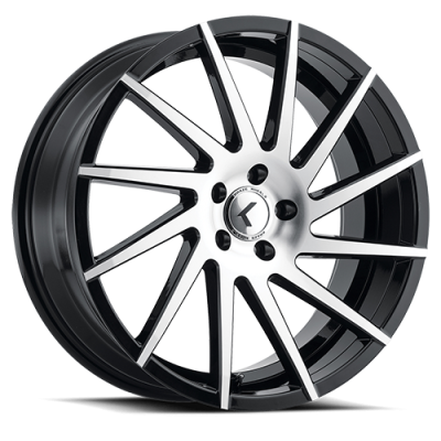 Kraze Wheels - Kraze Wheels KR183 Spectra 18x8 5x110/5.0 40mm Gloss Black KR183-8860GB40