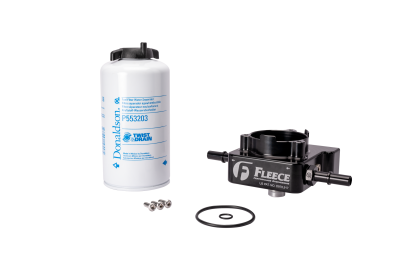 Fleece Performance - Fleece FPE-L5P-FFBA-1719 Fuel Filter Upgrade for 17-19 SB/LB 20-24 CrewLB L5P