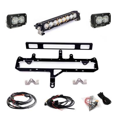 Baja Designs - Baja Designs 448253 S8 10" S2 Pro Grille Light Kit for 24+ Toyota Tacoma