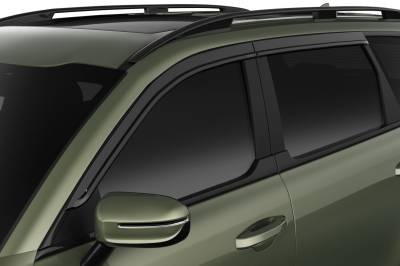 Husky Liners - Husky Liners 2854148 Low Profile Ventvisor Deflector Smoke Outside Mount 4 Pc.