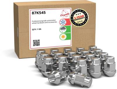 Coyote Premium Wheel Accessories - Coyote Wheel Accessories 87K545 Lug Pack Bulge Acorn 3/4"L M12x1.5 20pc