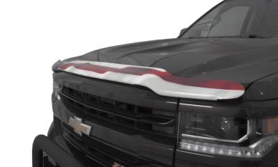 Stampede - Stampede 3013-41 Vigilante Premium Hood Protector American Flag GMC