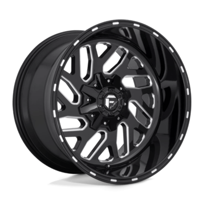 Fuel 1PC - Fuel Off Road D58122008247 D581 TRITON 22x10 8x6.5 -18mm Black/Machined