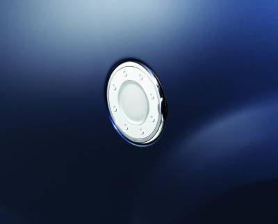 Auto Ventshade AVS - Auto VentShade 688772 Chrome Fuel Door Cover for 97-10 Ford F-Series