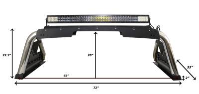 Go Rhino - Go Rhino 911000PS Sport Bar 2.0