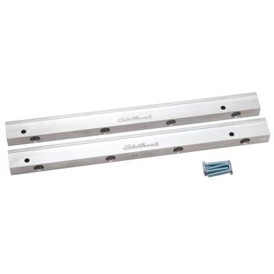 Edelbrock - Edelbrock 3639 Fuel Rail Kit for Ford 4.6L 3/8" NPT Clear Finish