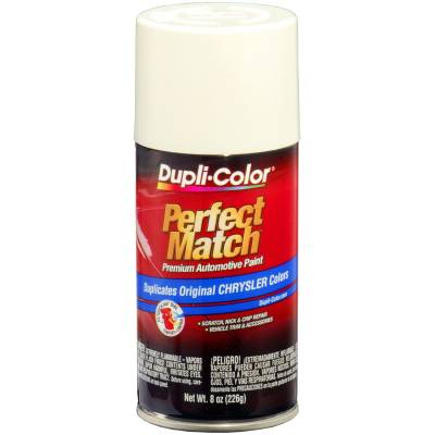 Duplicolor Paint - Dupli-Color Paint BCC0407 Stone White Paint for Chrysler PW1 8oz 6-Pack Aerosol