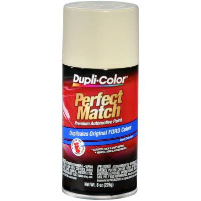 Duplicolor Paint - Dupli-Color Paint BFM0041 Wimbledon White Paint for Ford + Prep Wipe 8oz