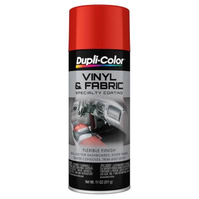 Duplicolor Paint - Dupli-Color Paint HVP100 Vinyl & Fabric Coating Spray Paint Red 11oz