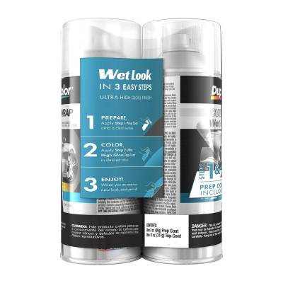 Duplicolor Paint - Dupli-Color Paint CWRC886 Custom Wrap Wet Look Temporary 11oz Clear Gloss Each