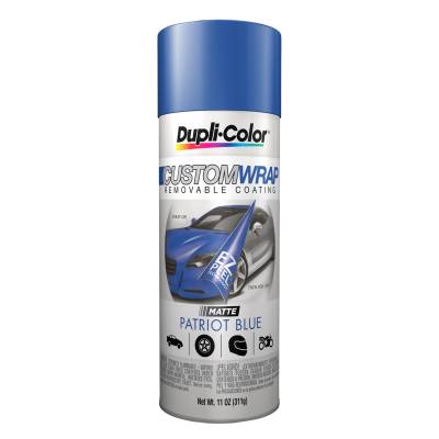 Duplicolor Paint - Dupli-Color Paint CWRC796 Patriot Blue EZ Peel Removable Wrap Spray