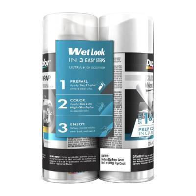 Duplicolor Paint - Dupli-Color Paint CWRC881 Custom Wrap Wet Look Glacier White Spray 11oz