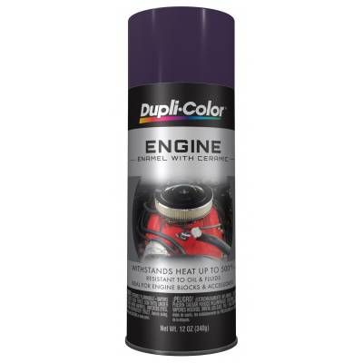 Duplicolor Paint - Dupli-Color Paint DE1640 Engine Paint w/Ceramic Plum Purple