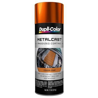 Duplicolor Paint - Dupli-Color Paint MC205 Metalcast Orange Anodized 11oz Aerosol