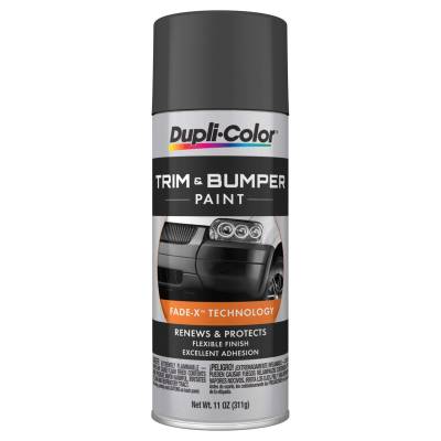 Duplicolor Paint - Dupli-Color Paint TB102 Charcoal Black Trim & Bumper Paint 11 Fl.oz
