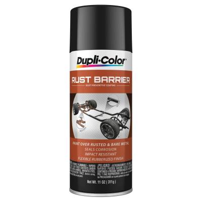 Duplicolor Paint - Dupli-Color Paint RBA101 Rust Barrier 11oz Gloss Black Spray Paint
