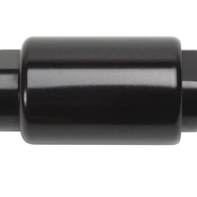 Russell - Russell 650103 3-1/4" Length 8AN Male Inlet/Outlet Fuel Filters w/Black Finish
