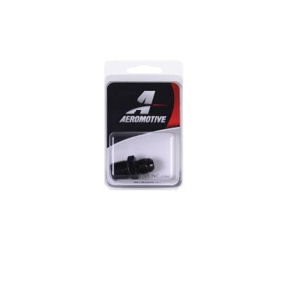 Aeromotive Fuel System - Aeromotive 15615 Pipe Thread Adapter Size 3/8" NPT To AN-06 Male Flare Adapter