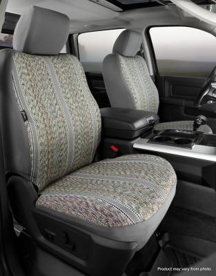 FIA - FIA TR43-3 GRAY TR FRONT HI BACK Bucket Seat Cover UNIVERSAL HEAVY TRUCK