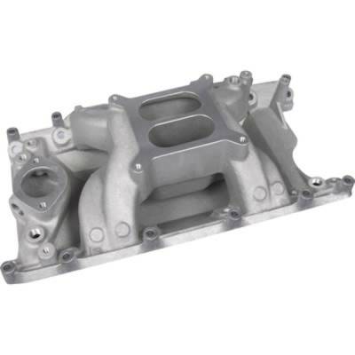 Professional Products - Professional Products 55026 318/360 SB Crosswind Intake Manifold for Mopar Satin